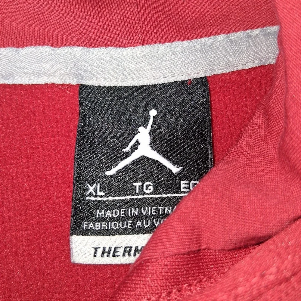 Jordan 23 Red  Hoodie Sweatshirt Mens XL Therma Fit MJ